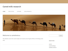 Tablet Screenshot of camelnet.eu